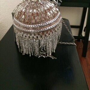 Sparkling round purse